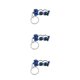 thumbnail image 4 of Qarigey Llaveros Carta PVC Moda Llaveros Estilo simple Conveniente Encantador Colgante Hebilla Mujeres Hombres Coche 7051-04 7051-04 Type1 NO1, 4 of 6