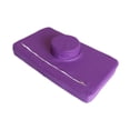 thumbnail image 2 of Almohada de salón de belleza para s, almohada para cama de pestañas, almohada de cuero de PU cómoda y fácil de limpiar para pestañas, almohada violeta, 2 of 9