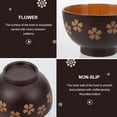 thumbnail image 3 of 1Pc Kitchen Japanese Style Ramen Bowl Heat Insulation Baby Food Bowl (Wood Color), 3 of 9