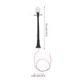 thumbnail image 2 of 10pcs Simulated Miniature Street Lights Lamp Model Sand Table Lamp Decors, 2 of 8