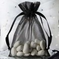 thumbnail image 7 of Efavormart 50 Pack | 4" Black Organza Drawstring Wedding Party Favor Gift Bags, 7 of 7