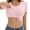 Pink, variant on Shirts with Built in Bra, Yigetop Women's in Bra T Shirt Soft Blend Crewneck Top with Anti Support for All Day Comfort Tshirt with Built in Bra Beige M