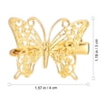 thumbnail image 2 of 16pcs Vintage Horquillas Cabello Creativo Pelo Barettes Forma de Mariposa Play Clips, 2 of 6