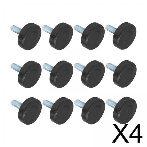 Niveladores de muebles Macarena 4x12x Pies Niveladores de Rosca Portátiles para Mesa Sillas
