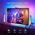 thumbnail image 4 of 2pcs Smart Light Bars Rgb Led Light Bars Bedroom Mood Light Room Decor Light, 4 of 4
