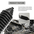 thumbnail image 4 of Car Universal Steering Rack and Pinion Boot Steering Rack Boot Tool Kit, Dustproof Silicone Inner Tie Rod Boot Set, 4 of 7