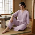 thumbnail image 6 of Summer Two Piece Sets For Women Cute Womens Summer Clothes Wide Leg Pants Lounge Set Plus Size 2 Piece Sets For Curvy Women Pant Suits For Women Vacation Sets For Women Beach Outfits For Women, 6 of 9