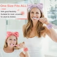 thumbnail image 5 of 6PCS Spa Headband and Wristband Set, Face Wash Headband Makeup Skincare Headband Wrist Bands for Washing Face, 5 of 8