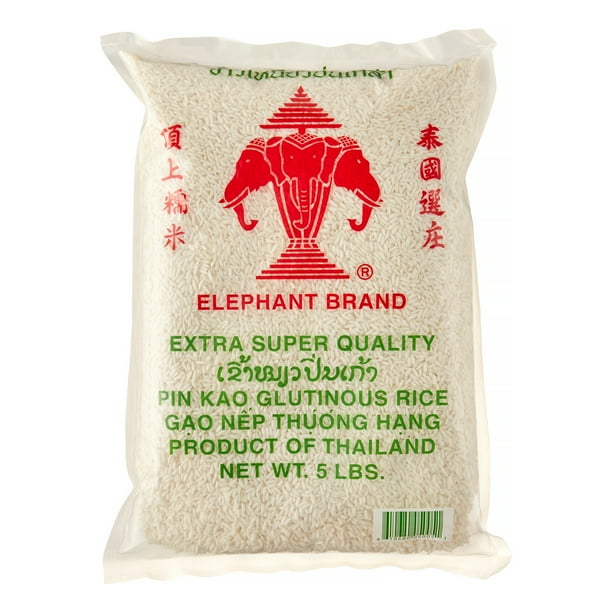 Elephant Brand, Thai sweet rice, 5 Pound