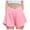 Pink, variant on Butterfly Shorts Flowy Girls Girls Flowy Shorts with Pockets Athletic Running Skirt High Waist Butterfly 2 in 1 Sports Short 5-16 Years