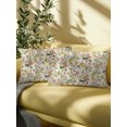 thumbnail image 5 of Outdoor Pillows Waterproof, Spring Floral Bedding Throw Pillows with Insert for Couch Sofa Bed, Summer Lemons Farmhouse Art Rustic 12x20 Inch Pillowcases Decorative Camping Patio Pillow Set of 1, 5 of 8
