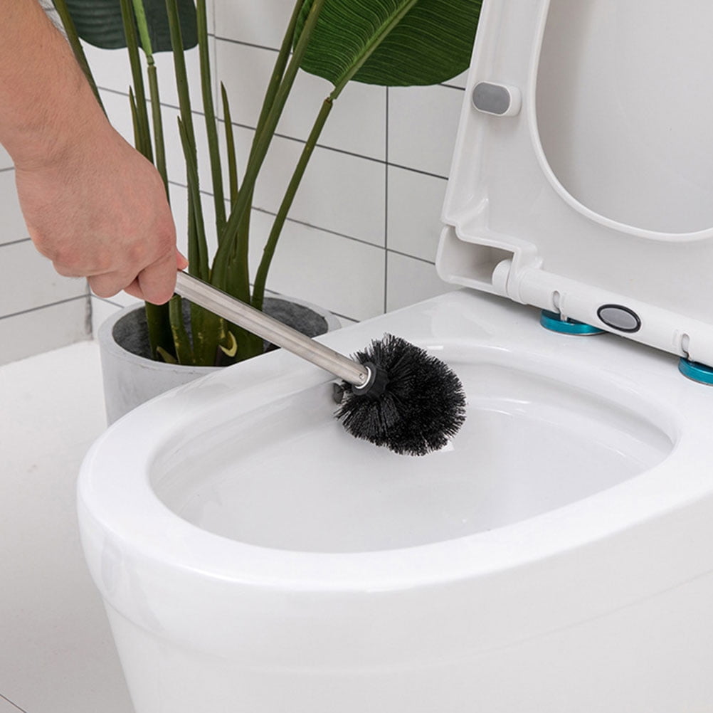 Raindrops 6-Pack Plastic Replacement Brush for Toilet Cleaning Tool, Bathroom Use Accessories