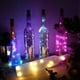 thumbnail image 5 of Cadena de luces LED para botellas, 2 m, 20 LED, luz para botellas, BR-Life, luz LED para tapas de botellas, impermeable, flexible, alambre de plata, decoración para fiestas, bodas (6 piezas, coloridas esquí esquí Gafas de esquí, 5 of 5
