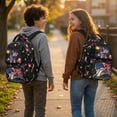 thumbnail image 3 of HUIACONG USA Flag Baseball Backpack for Students 9-18, Patriotic Print School Bag, Lightweight Durable Bookbag for Kids Teens Daily Use, 3 of 7