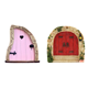 thumbnail image 1 of Puerta Hadas Casa Muñecas Elfo en Miniatura Artesanía para Árboles Jardín (4), 1 of 9