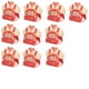 thumbnail image 2 of Decoraciones para fiestas, regalos para fiestas, artículos para fiestas, estilo chino, lindo traje Tang festivo, caja de dulces de año chino, traje Tang rojo auspicioso, caja de embalaje plegable, caj, 2 of 6