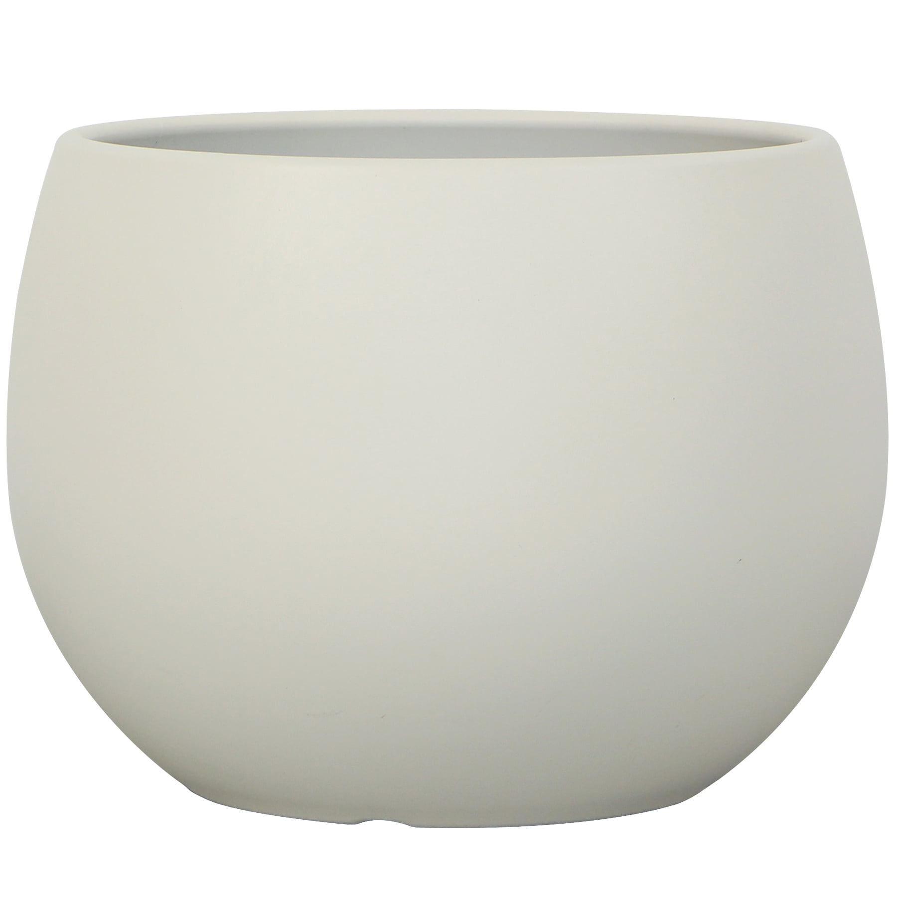 Mainstays MS 22in Cream Aspen Planter Extra Large Capacity with