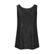 thumbnail image 5 of mfyjkho Tops Y Blusas Para Mujer, Vestido Informal De Lentejuelas Con Cuello Redondo Y Sin Mangas Para Mujer, De Moda, Primavera Y Verano Tops Para Mujer S, 5 of 5