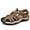 Dark Brown, variant on Men's Fisherman Sandals - Outdoor Hiking Sport Sandals for Summer Casual Wear