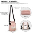 thumbnail image 6 of HELLHERO Rabbit 2 Zippers Crossbody Bag 4.33x1.97x7.09 for Unisex Polyester, 6 of 7