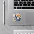 thumbnail image 2 of Purrfect President Pomeranian Raise Fist Fight Survived Election 2024 Cutout Transfer Sticker Pom Dog Lover Gifts Transparent Decal Art Decor - 00013, 2 of 5
