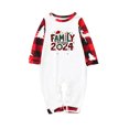 thumbnail image 3 of Penkiiy Christmas Pajamas for Family 2024 Matching Sets Lounge Sets for Women Couples Loungewear Sets Christmas Pjs 9 Months Red, 3 of 5