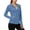 #06 Navy, variant on Women's Fitted Hooded Yoga Jacket, Quick-Dry Running Coat, Stretch Athletic Outerwear, Slim Zip-Up Activewear for Workout Casual, Gray M