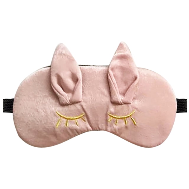 Bangcool Sleeping Mask Fashion Cute Rabbit Eye Mask Eye Cover Eye Blinder with Ice Pack