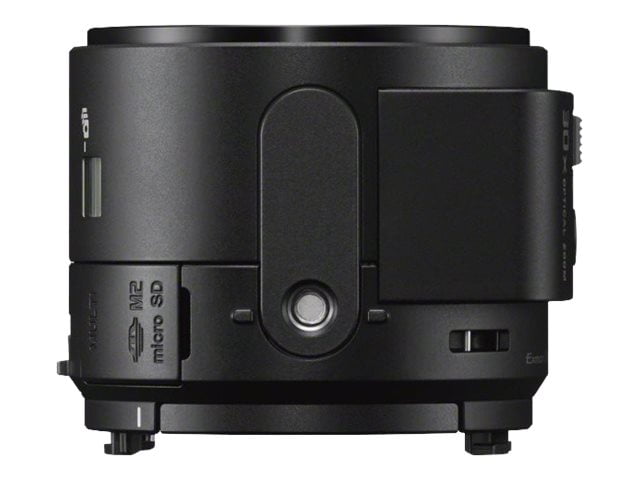 Sony Cyber shot DSC QX   Digital camera   smartphone attachable   .4 MP    x optical zoom   Wireless LAN, NFC   black