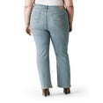 thumbnail image 5 of Levi Strauss Signature Women's and Women's Plus Mid Rise Slimming Bootcut Jeans, 29.5", 31.5” and 33.5” Inseams, Sizes 2-28, 5 of 6