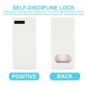 Lotatory Phone Timer Lock Box Self-Control Timer Locker Plastic Phone Locker Box