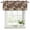 Brown, variant on Country Patch Plaid Curtain Valances for Windows, Kitchen Valance Window Treatments Panel 2 Pack, Brown Farmhouse Retro Bear Deer Cabin Rod Pocket Short Curtains for Bathroom Bedroom 42 x 18 Inch