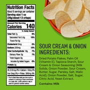 The Good Crisp Company Gluten Free Sour Cream and Onion Snack Chips, 5.6 oz