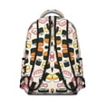 thumbnail image 3 of Life is Better with Sushi Backpack - Waterproof & Lightweight Daypack for Foodie Teens, 3 of 6