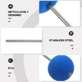 thumbnail image 4 of SEWCHICS drum kick pedal Drum Beater Blue Stainless Steel 1Set for Musicians, 4 of 8