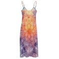 thumbnail image 5 of Kaleidoscope Mandala Colorful Floral Boho Design Sleeveless Dress Woman Fashion Long Dresses Women's Summer Suit Dress 2025, 5 of 7