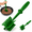 Green, variant on Meat Chopper for Ground Beef - Hamburger Chopper Utensil,Nylon Hamburger Chopper Utensil,Masher & Smasher Meat,Non Stick Mix Chopper for Kitchen Tool (Green)