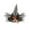Black, variant on ​​GiLiling Mesh Pumpkin Witch Hat Accessory​​ | Themed Adult-Sized Headwear for Halloween Costume Parties and Festive Character Role-Play Events