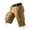 Khaki, variant on hotojiny Men's Hiking Cargo Shorts Casual Lightweight Straight Leg Short Pants Fashion Tie up Button Pockets Shorts Men Summer Clothes