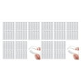 thumbnail image 2 of Decodeary 50piece Wall Protector Door Bumper For Easy Installation Durable Silicone Buffer 2Set, 2 of 6