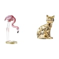 thumbnail image 1 of Estatua de resina,Escultura de resina de flamenco para exteriores,Figura de pájaro,adorno decorativo para jardín,Figura de escritorio,Estante de estatua de gato para, 1 of 8