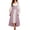 Pink, variant on QIYAGBSA Halloween Dresses for Women Renaissance Lace Up High Low Soft Long Bell Sleeve Midi Fall Party Stage Holiday Dinner Cool Night Events