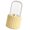 Yellow, variant on Ready To Use Rotating Cosmetic Case Plastic Multilayer Container For Compact Living Areas