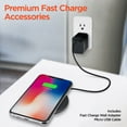 thumbnail image 5 of HyperGear ChargePad Pro Wireless Fast Charger for Qi-Enabled Devices - Black, 5 of 7