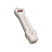 Tripp Lite 7-Outlet Surge Protector Power Strip, 7ft Cord, Right Angle Plug, 2160 Joules SUPER7