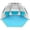 Blue, variant on WolfWise 3-4 Person Easy Up Beach Tent UPF 50+ Portable Instant Sun Shelter Canopy Umbrella with Extended Zippered Porch, Mint Green