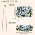 thumbnail image 4 of FORMRS Women Crossbody Purse with Chain Strap Vegan Leather Shoulder Handbag, Cartoon Lemon Leaves, 4 of 7
