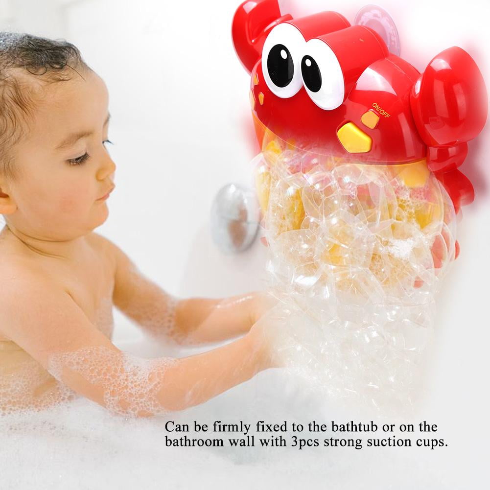 HopeRock Baby Bath Toy for Toddlers Ages 1-3, Bath Bubble Machine, Bathtub  Toys with Music, Last Minute Birthday Christmas Gift for Girls Boys Babies.  