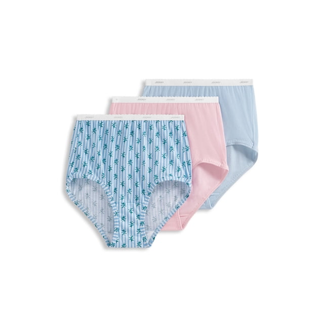 Jockey Women's Plus Size Classic Brief - 3 Pack