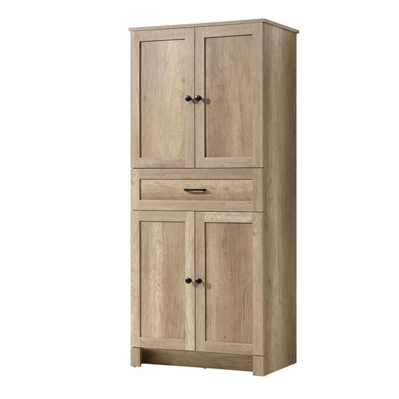 Elegant Kitchen and Bath 28 Inch Bath Storage Cabinet  in Natural Oak